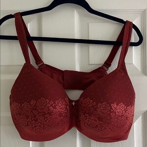 Soma 40DDD Stunning Support Balconet in burgundy bra